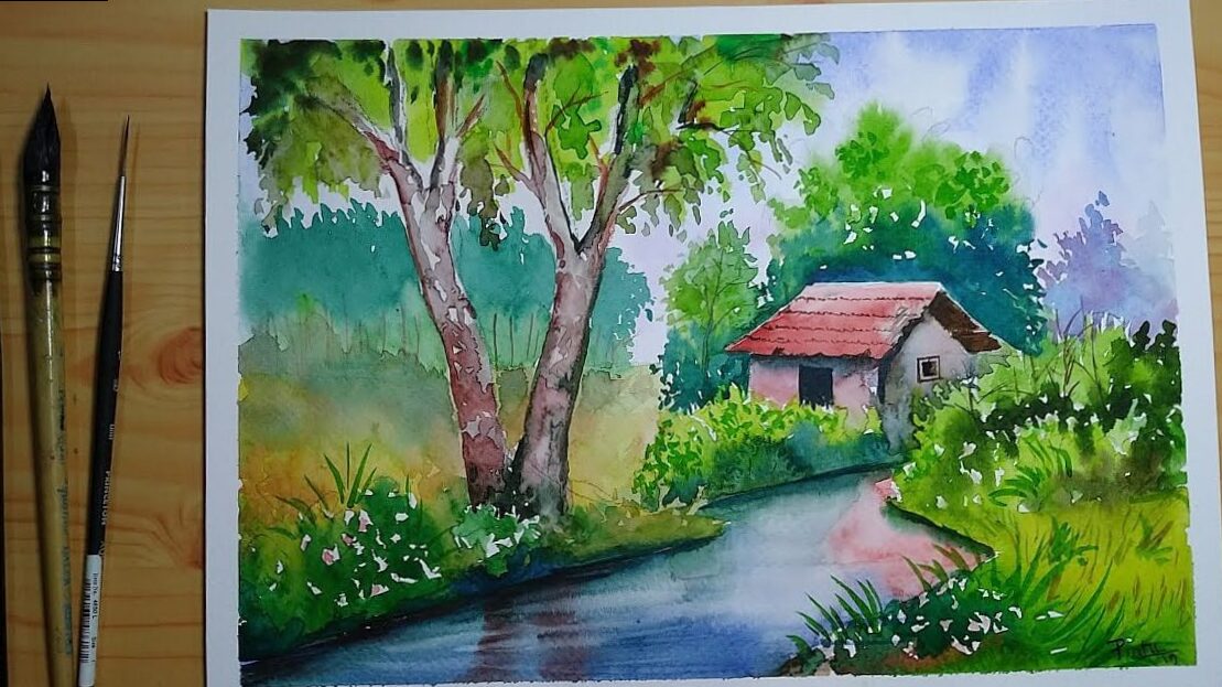 All about the ecological and natural painting of water: results and advice