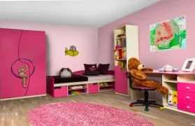 Bedroom girls - how to choose an attractive design for the room 3