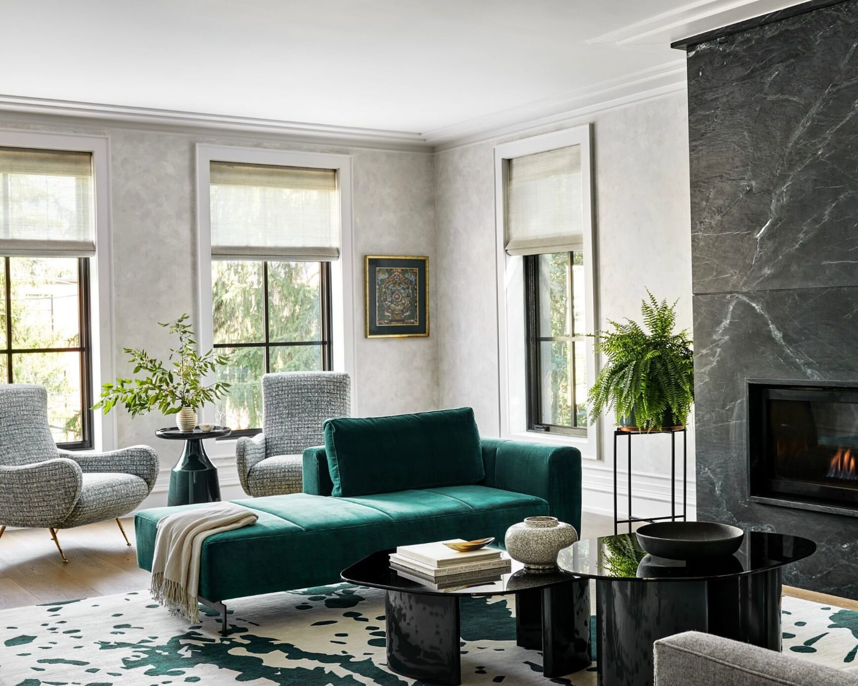 Decorative Trend: we give in to Forest Green