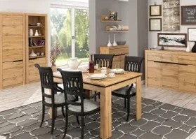 Interior design with life and dinner in the same room
