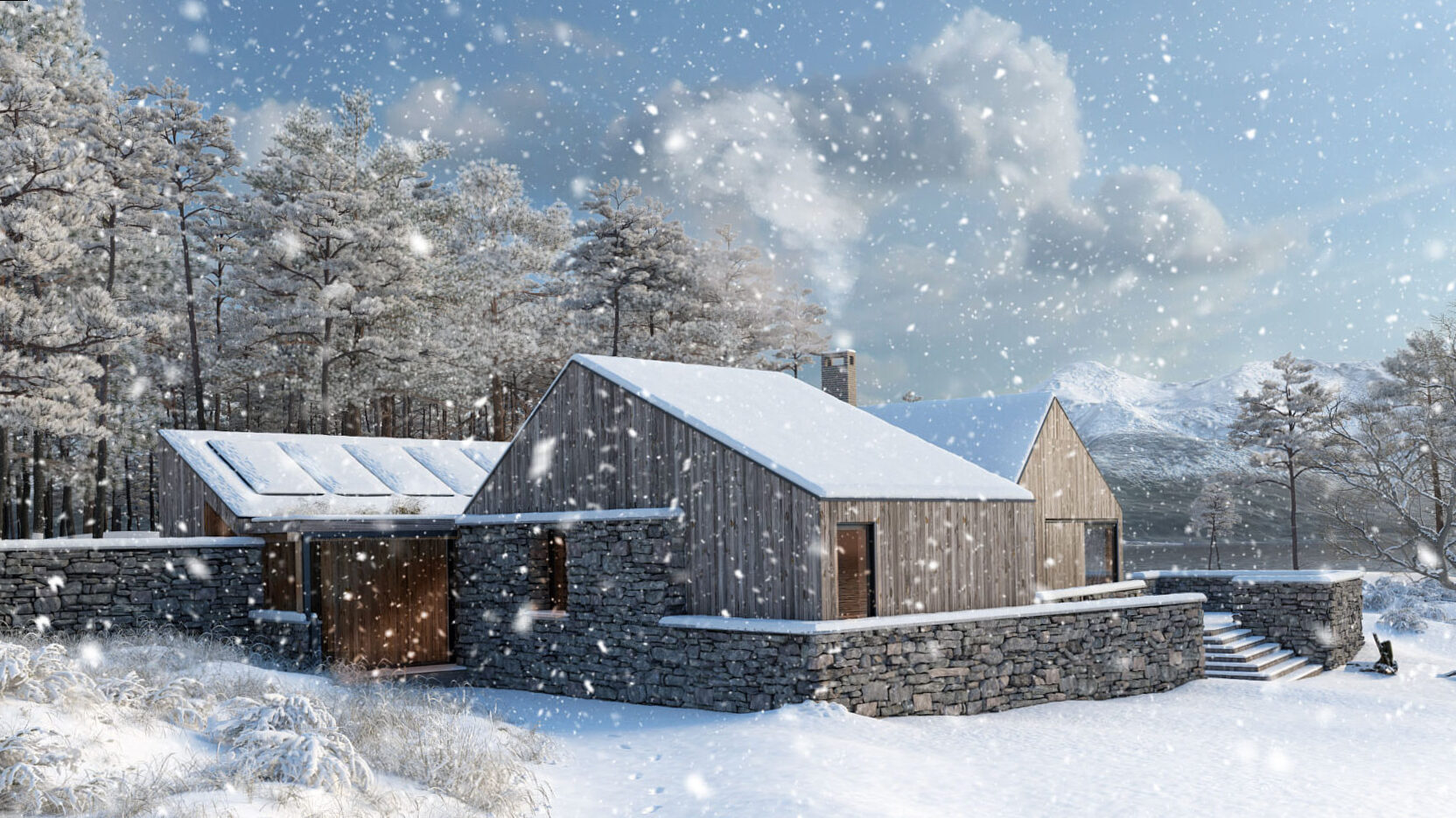 Our Izoa wallpapers decorate the adaptation cabins