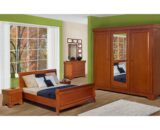 Pieces of solid wood furniture