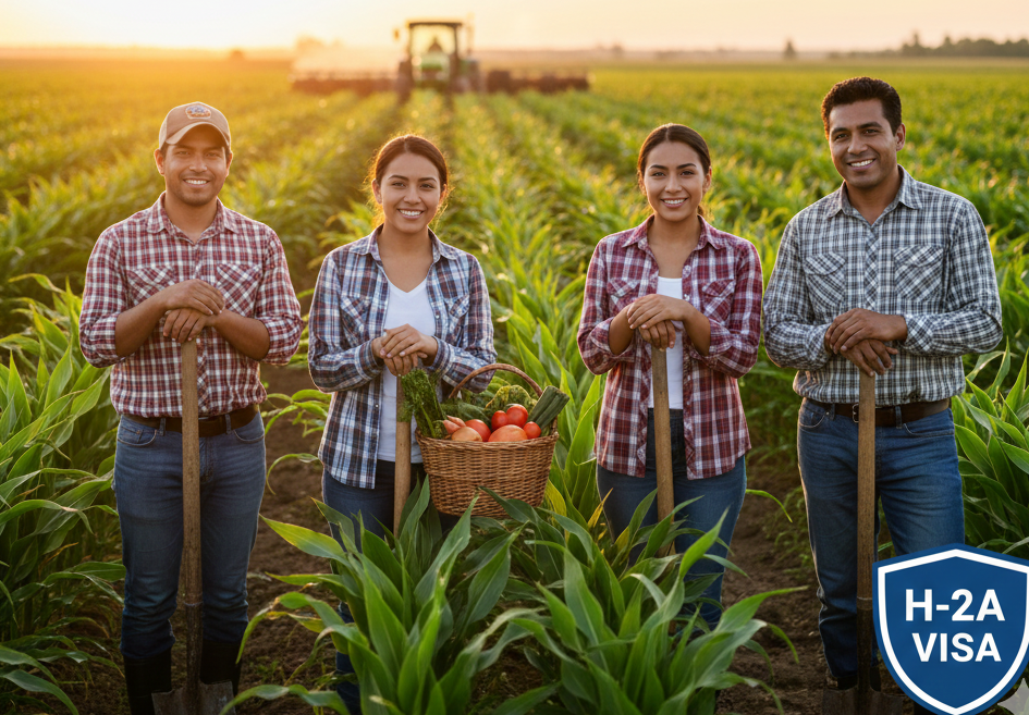 Cómo obtener una Visa H-2A para Trabajo Agrícola en USA