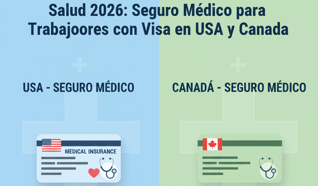 Salud 2026: Seguro Médico para Trabajadores con Visa en USA y Canadá