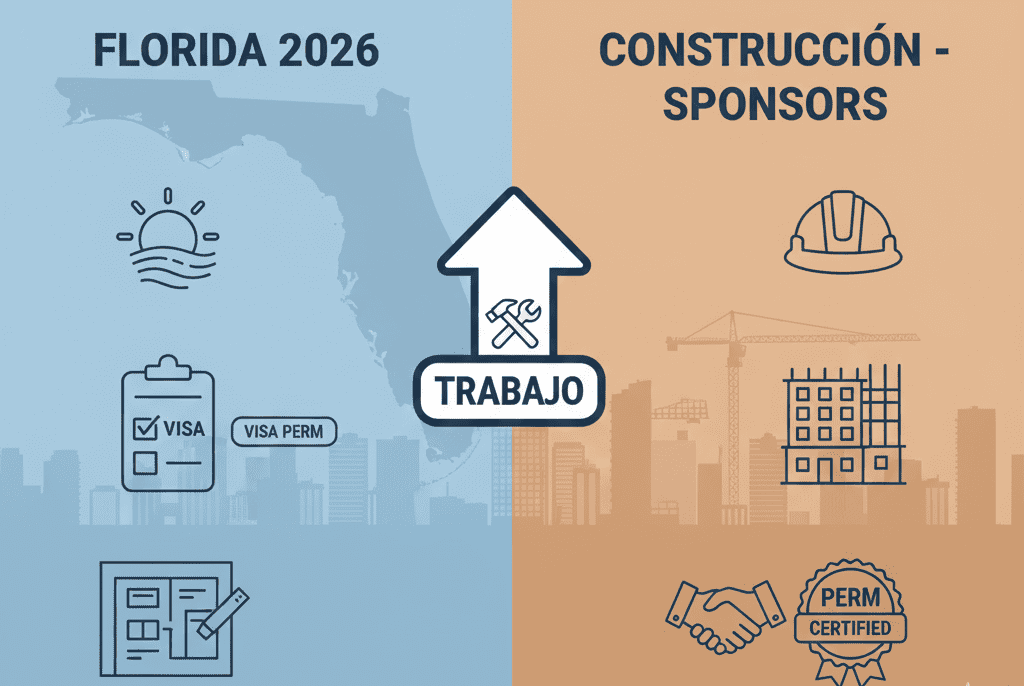 Sponsors de Visa en Florida 2026: Empresas de Construcción con Certificación PERM
