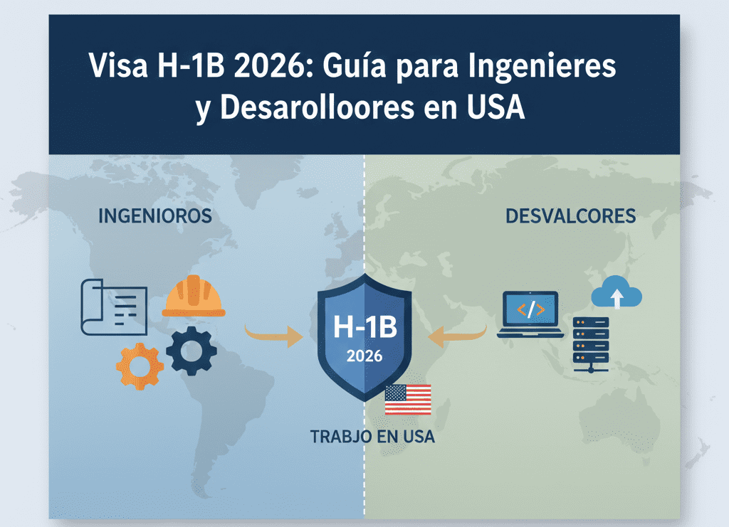 Visa H-1B 2026: Guía para Ingenieros y Desarrolladores en USA
